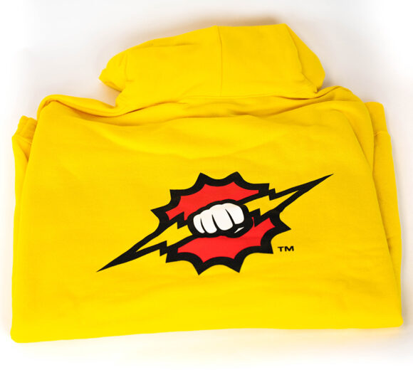KO Punch Hoodie (backside logo) - Image 2