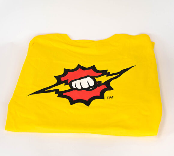 KO Punch T-Shirt (backside logo) - Image 2